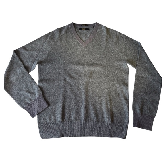 Original Penguin Other - Original Penguin by Munsingwear 100% Cashmere Sweater – Gray V-Neck Men’s Small